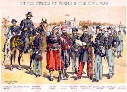 CONFEDERATE UNIFORMS Army U.S Civil War History 1979 STORY OF AMERICA CARD 